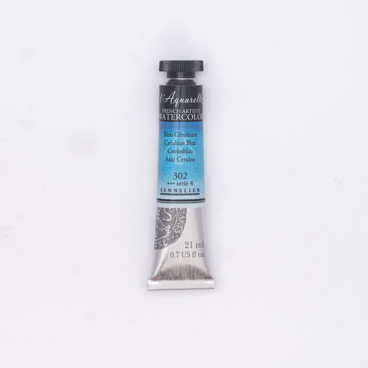 Sennelier-akvarelliväri 302 Cerulean Blue 21 ml
