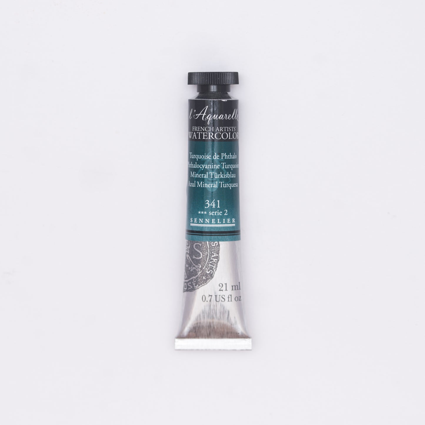 Sennelier-akvarelliväri 341 Phthalocyanine Turquoise 21 ml