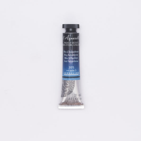 Sennelier-akvarelliväri 395 Blue Indanthrene 21 ml