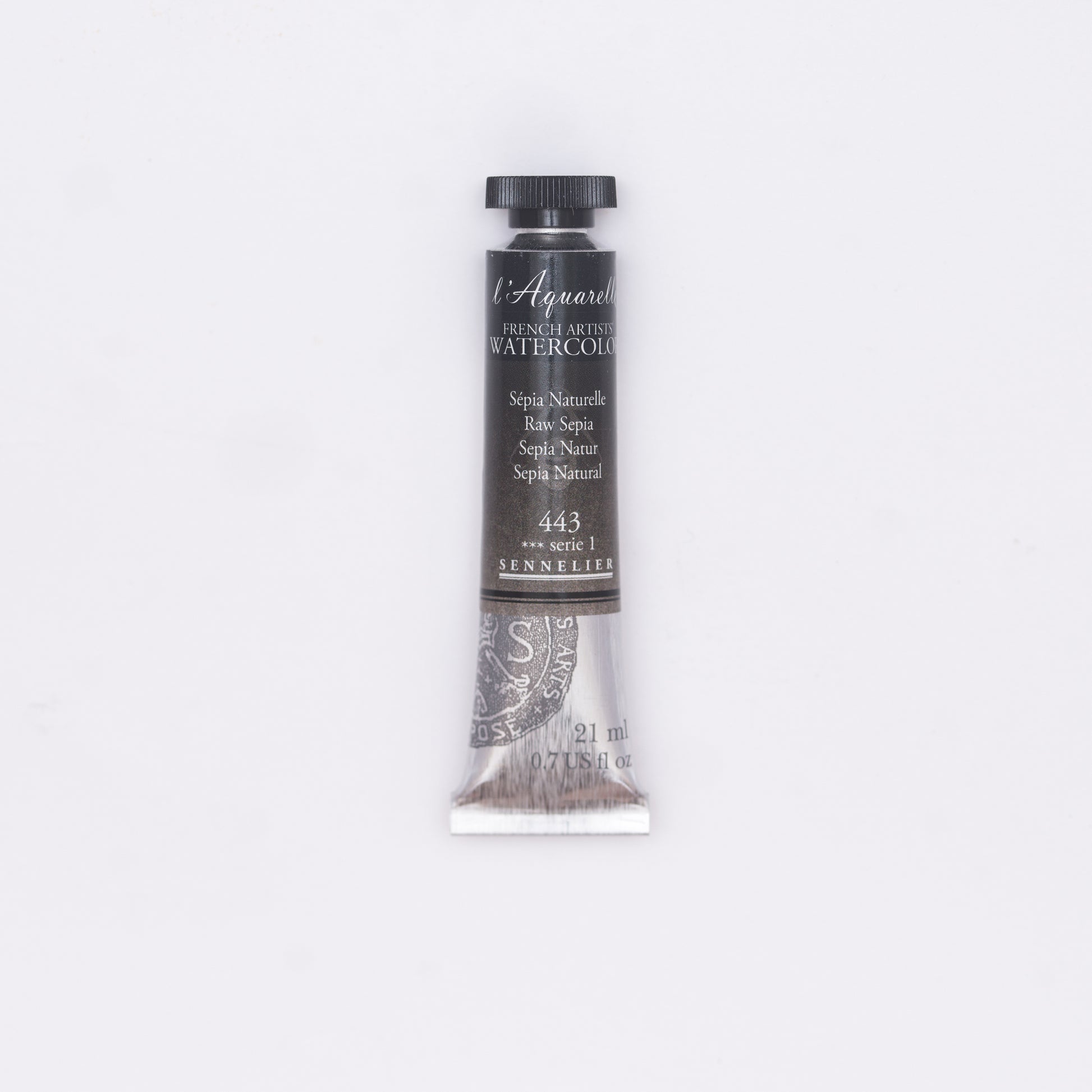Sennelier-akvarelliväri 443 Raw Sepia 21 ml