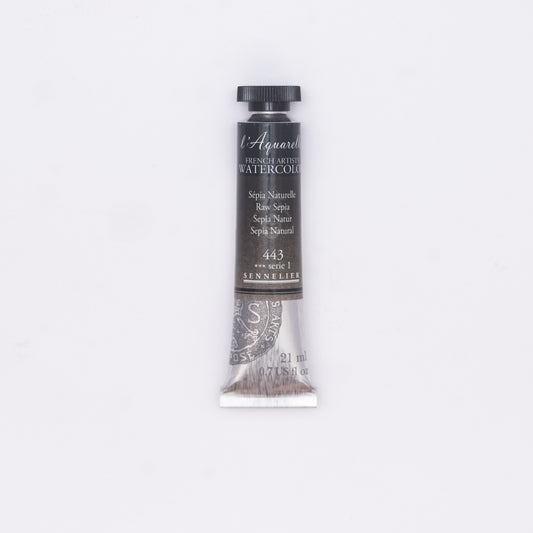 Sennelier-akvarelliväri 443 Raw Sepia 21 ml