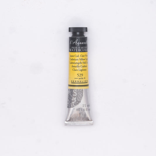 Sennelier-akvarelliväri 529 Cadmium Yellow Light 21 ml