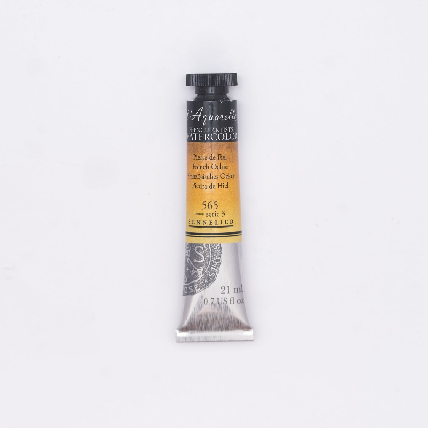 Sennelier-akvarelliväri 565 French Ochre 21 ml