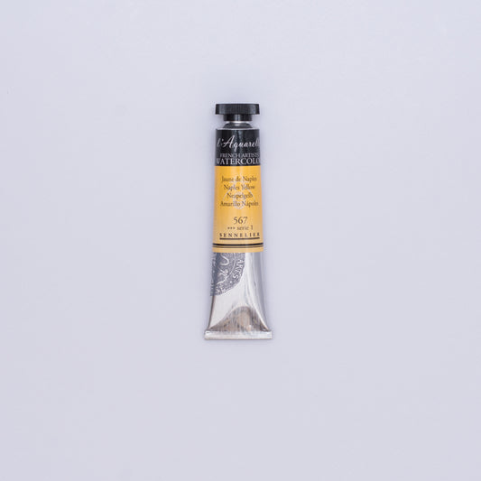Sennelier-akvarelliväri 567 Naples Yellow 21 ml