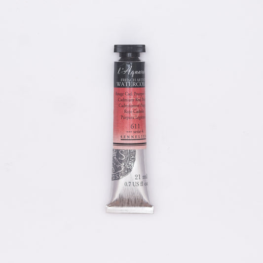 Sennelier-akvarelliväri 611 Cadmium Red Purple 21 ml