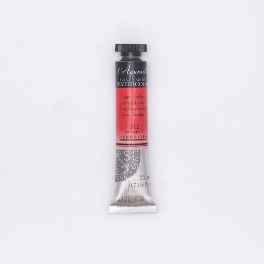 Sennelier-akvarelliväri 612 Scarlet Laquer 21 ml