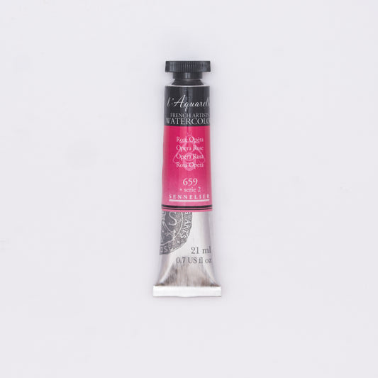 Sennelier-akvarelliväri 659 Opera Rose 21 ml
