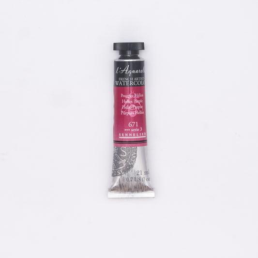 Sennelier-akvarelliväri 671 Helios Purple 21 ml