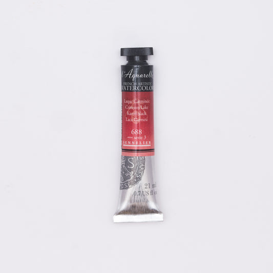 Sennelier-akvarelliväri 688 Crimson Lake 21 ml