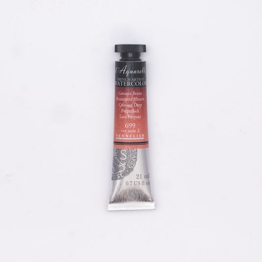 Sennelier-akvarelliväri 699 Permanent Aliz Crims Deep 21 ml