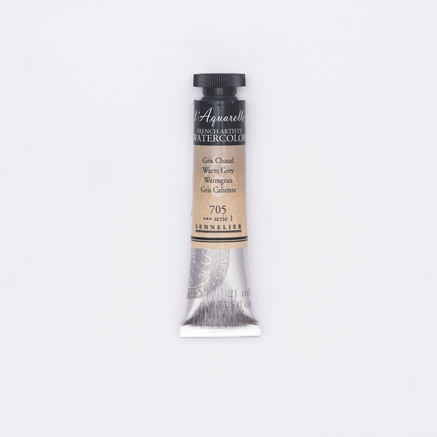 Sennelier-akvarelliväri 705 Warm Grey 21 ml