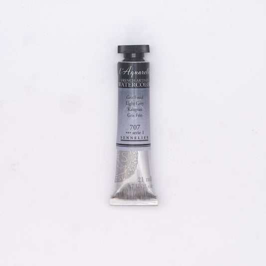 Sennelier-akvarelliväri 707 Light Grey 21 ml