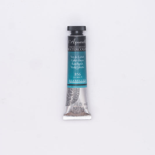 Sennelier-akvarelliväri 856 Cobalt Green 21 ml