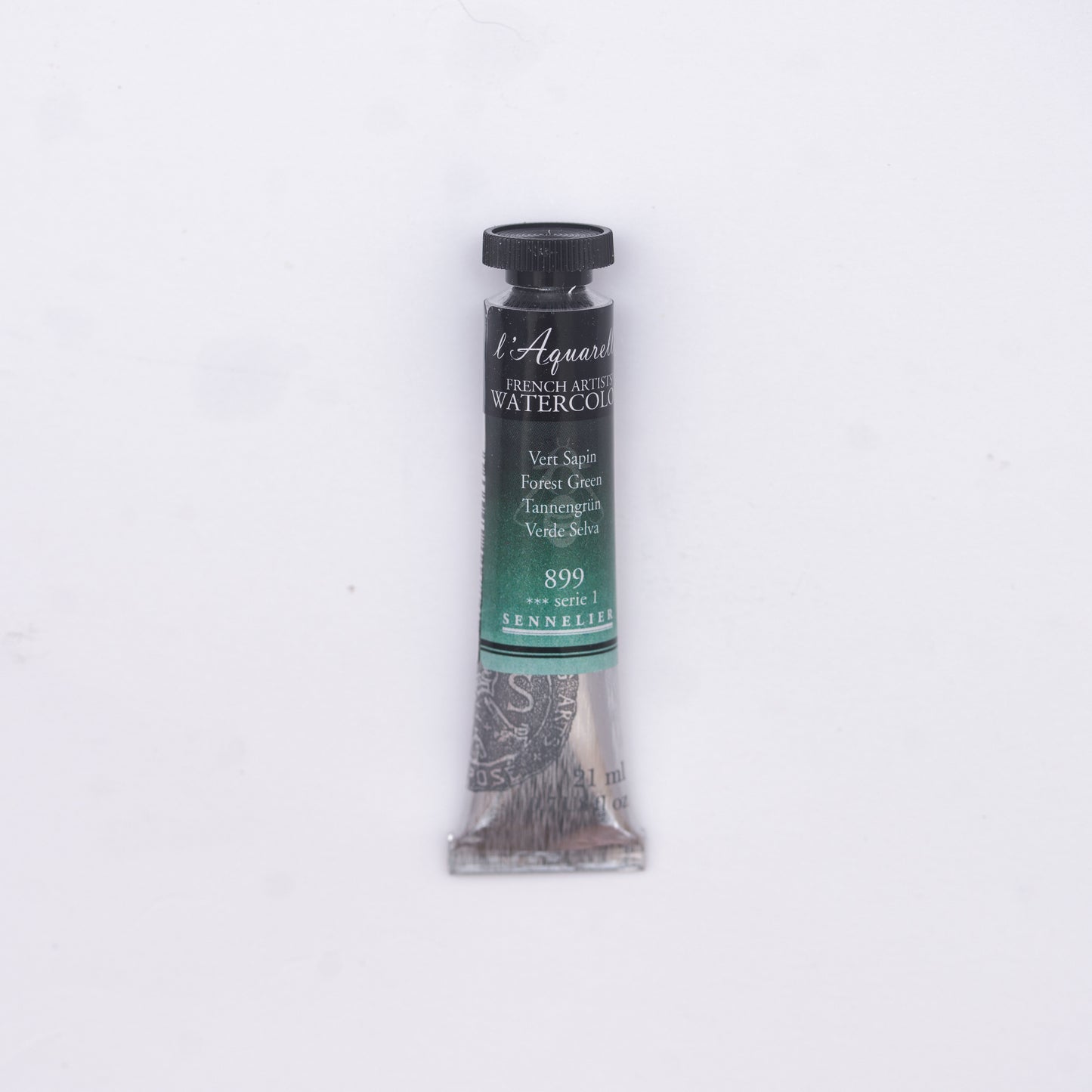 Sennelier-akvarelliväri 899 Forest Green 21 ml