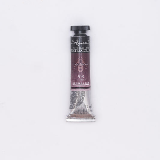 Sennelier-akvarelliväri 919 Caput Mortuum 21 ml