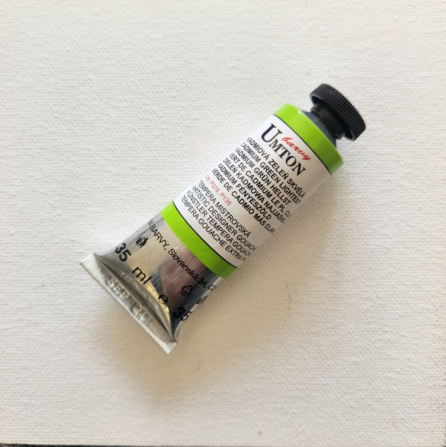UMTON 1066 Cadmium Green Lightest -guassiväri 35ml