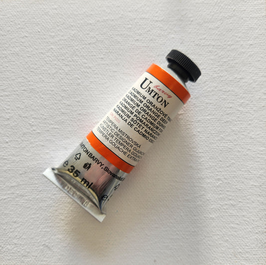 UMTON 1021 Cadmium Orange Deep -guassiväri 35ml