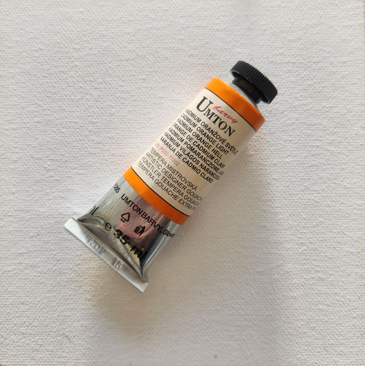 UMTON 1012 Cadmium Orange Light -guassiväri 35ml