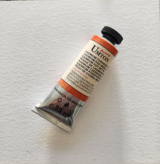UMTON 1061 Cadmium Red Middle -guassiväri 35ml