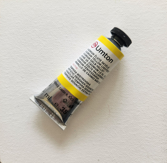 UMTON 1008 Cadmium Yellow Lightest -guassiväri 35ml