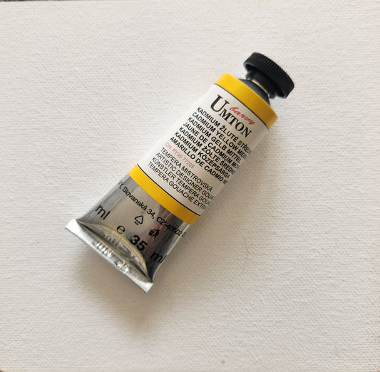 UMTON 1010 Cadmium Yellow Middle -guassiväri 35ml