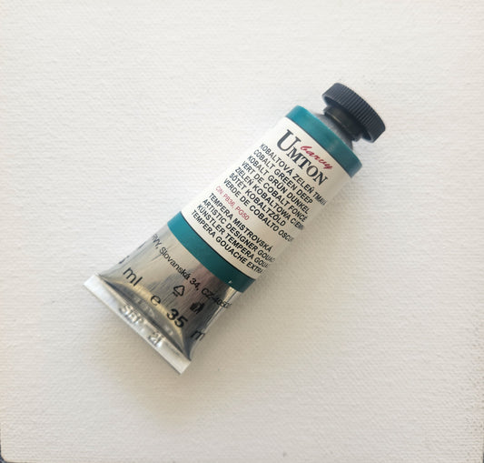UMTON 1075 Cobalt Green Deep -guassiväri 35ml