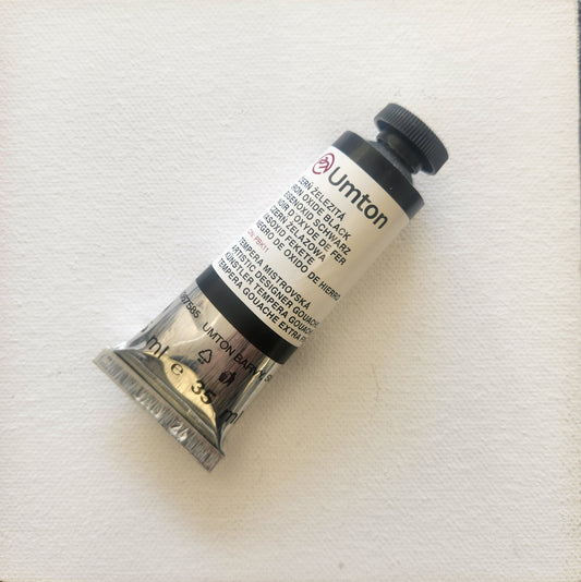 UMTON 1085 Iron Oxide Black -guassiväri 35ml