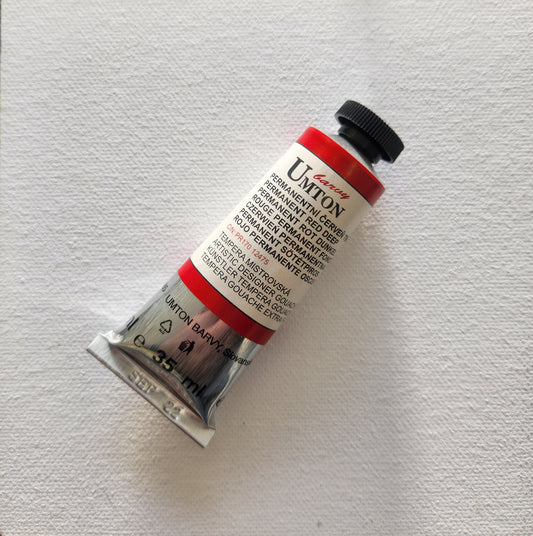 UMTON 1035 Permanent Red Deep -guassiväri 35ml