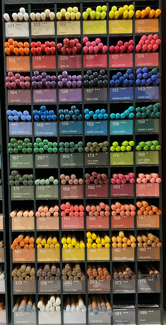 Pitt Pastel 199 Black -pastelli-irtokynä